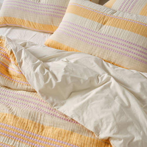 Campbell Cotton Jacquard Quilt Cover Set