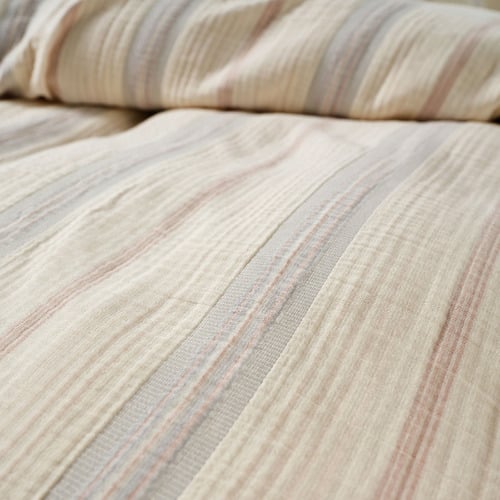 Silver Coolum Cotton Jacquard Quilt Cover Set