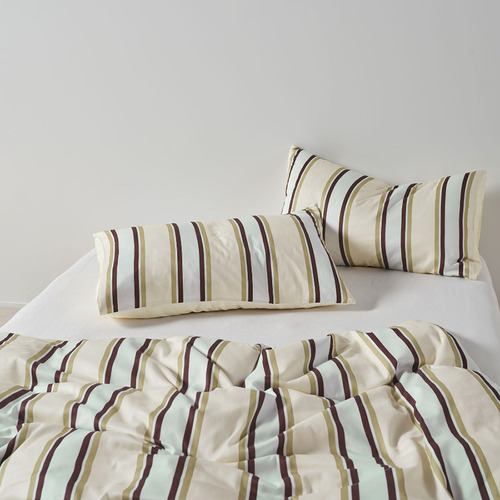 Sky Cottesloe Cotton Sateen Quilt Cover Set