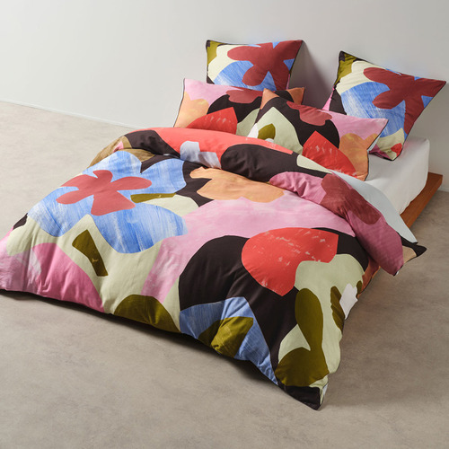 Glinda Cotton Sateen Quilt Cover Set