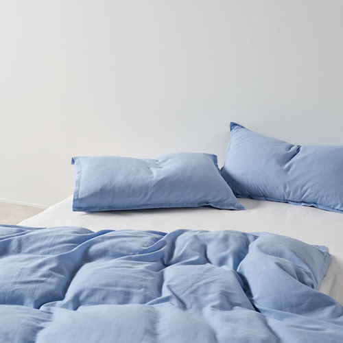 Bluebell Connie Cotton & Linen Quilt Cover Set