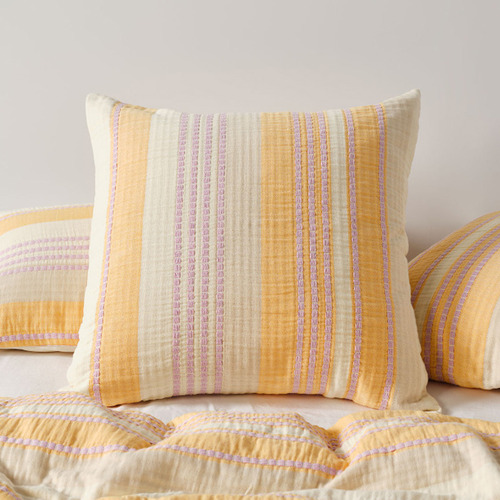 Campbell Cotton Jacquard European Pillowcase