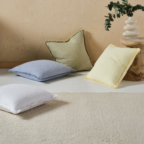 Saltwater Washed Cotton Cushion