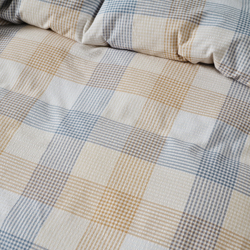 Blue Bloomfield Cotton Quilt Cover Set