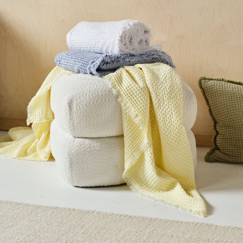 Saltwater Washed Cotton Throw