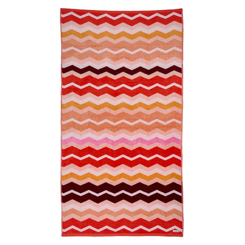 Chevron Stripe Cotton Beach Towel