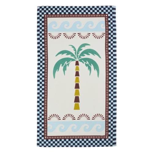 Palm Tree Cotton Beach Towel