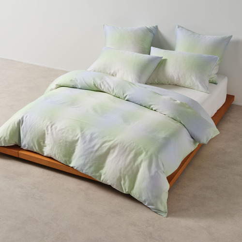 Clearwater Sunrise Check Cotton Quilt Cover Set