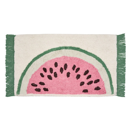 Watermelon Cotton Bathroom Mat