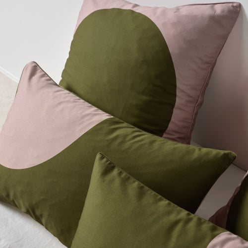 Olive Pluto Cotton Sateen Quilt Cover Set