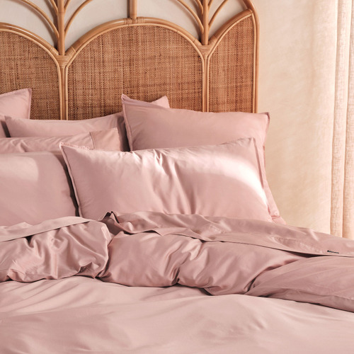 Rose Nara Bamboo & Cotton Sateen Quilt Cover Set