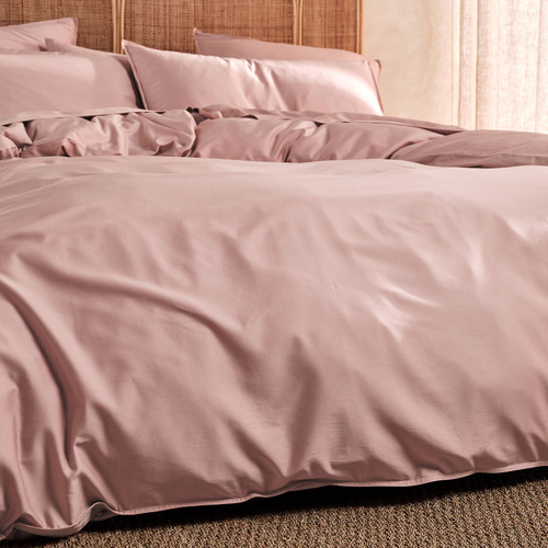 Rose Nara Bamboo & Cotton Sateen Quilt Cover Set