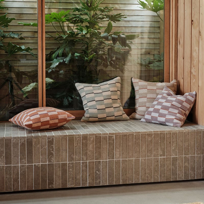 Longley Cotton Jacquard Cushion