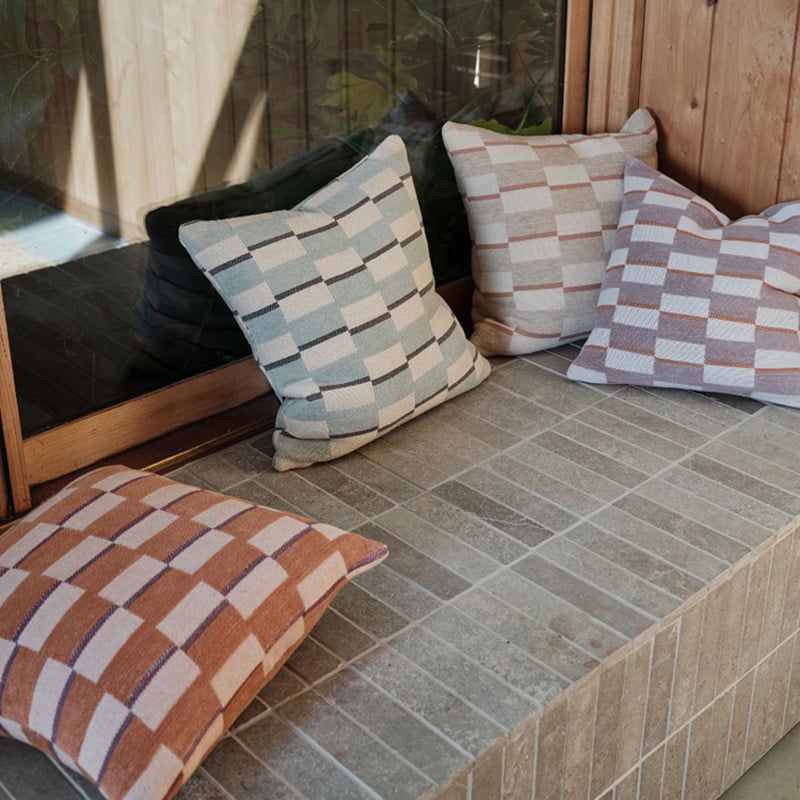 Longley Cotton Jacquard Cushion