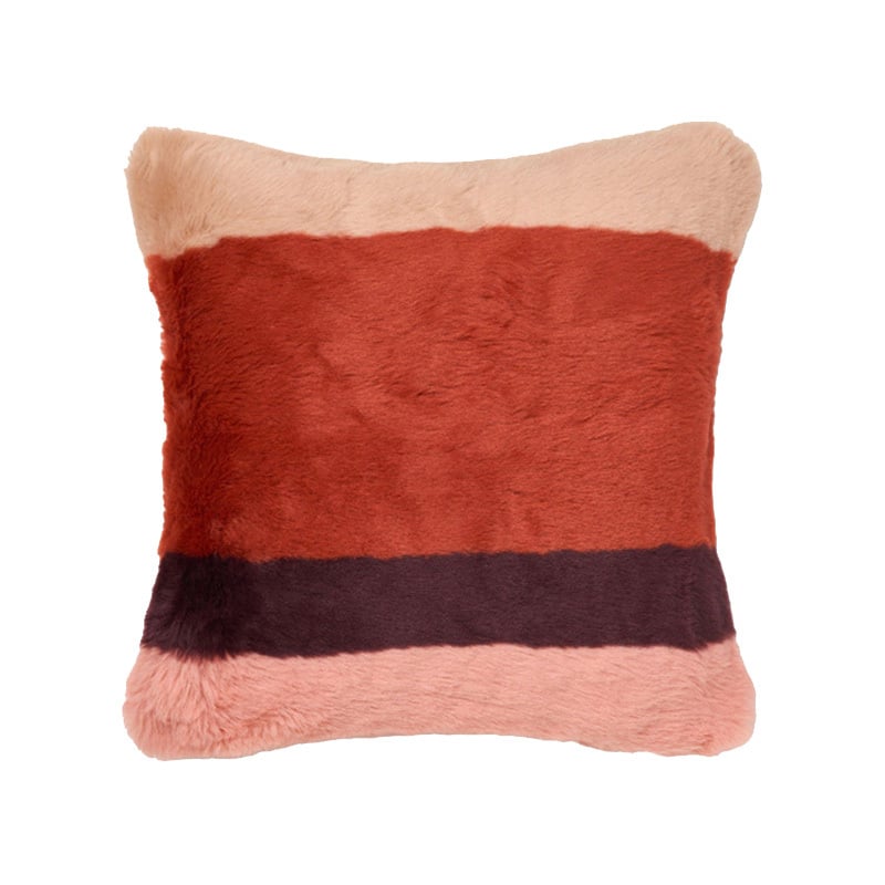Dunkled Faux Fur Reversible Cushion