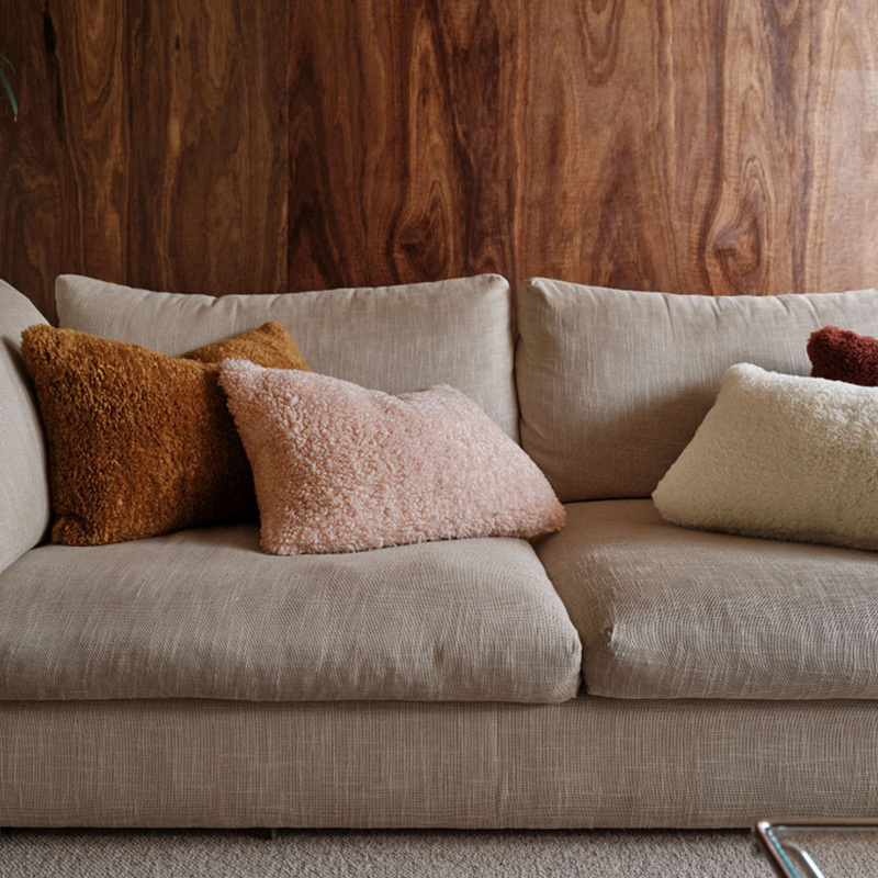 Shetland Rectangular Sherpa Cushion