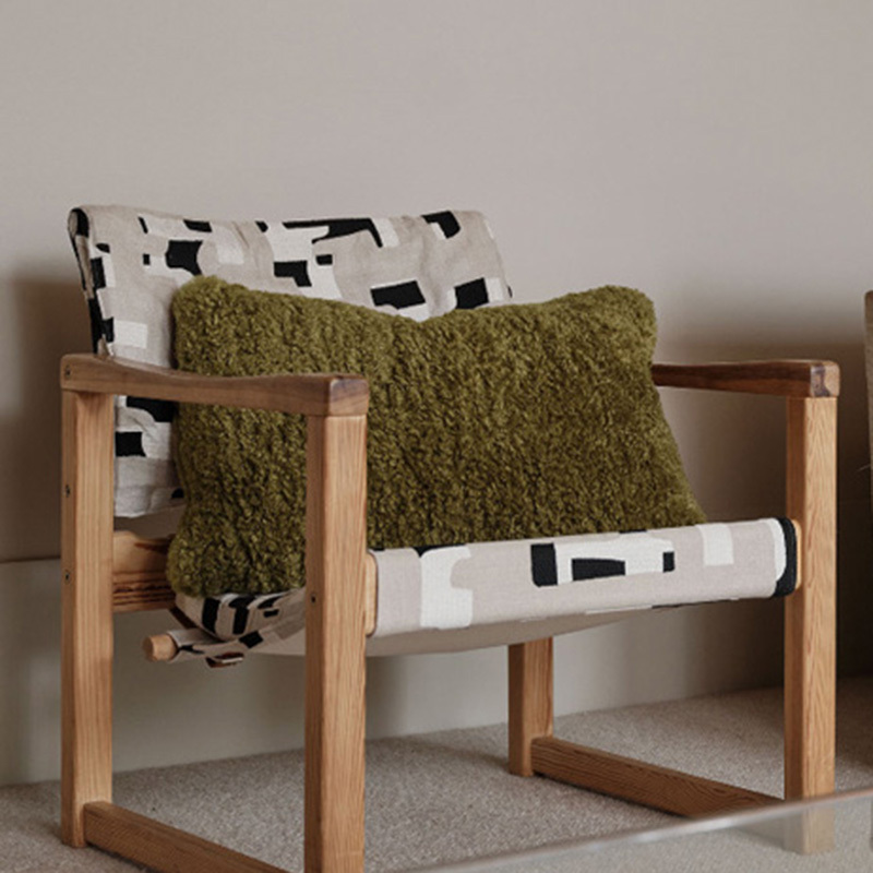 Shetland Rectangular Sherpa Cushion