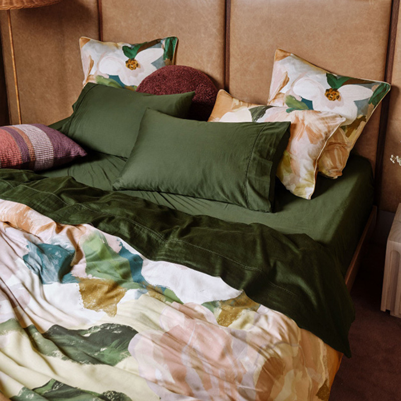 Yilenna Cotton Sateen Quilt Cover Set