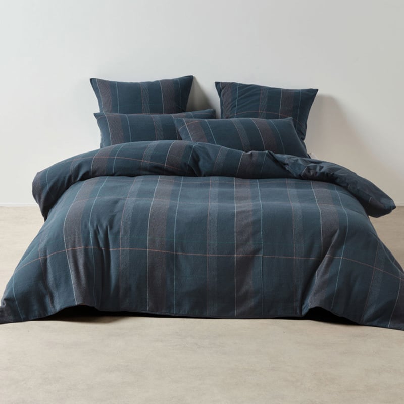 Douglas Yarn-Dyed Cotton Quilt Cover Set