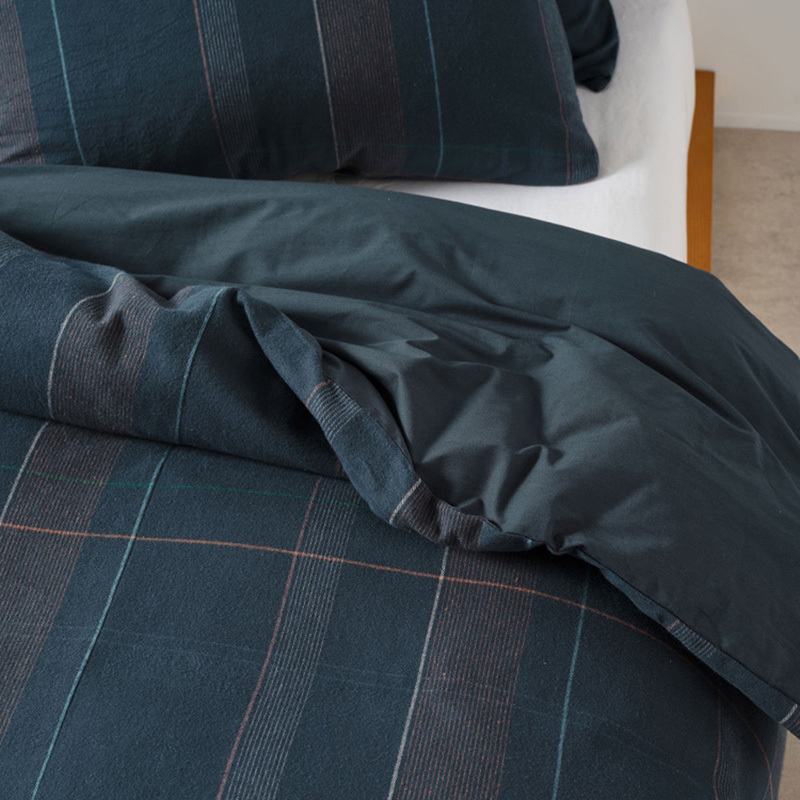 Douglas Yarn-Dyed Cotton Quilt Cover Set