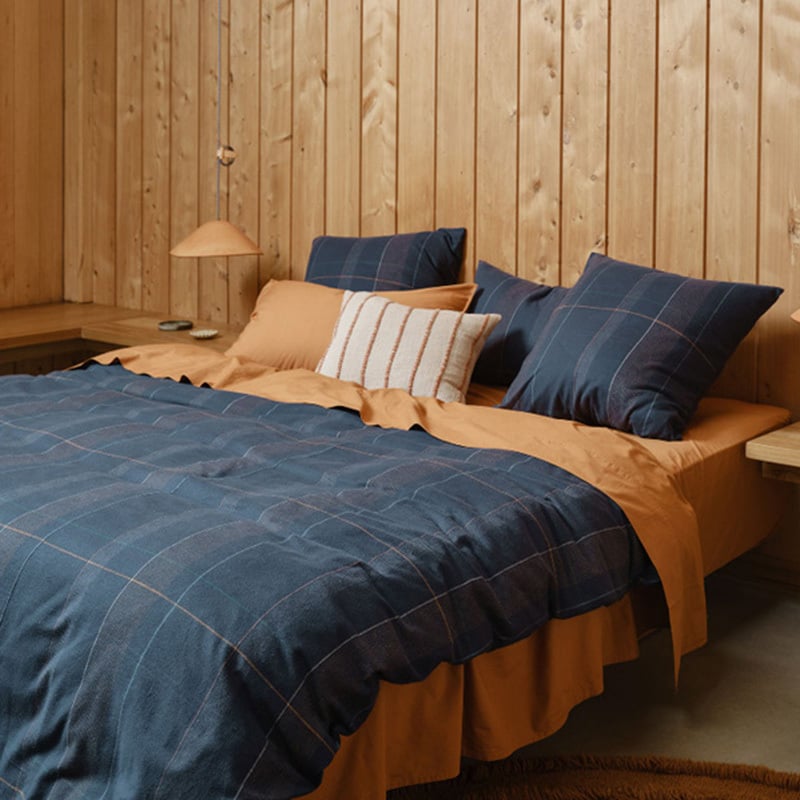 Douglas Yarn-Dyed Cotton Quilt Cover Set