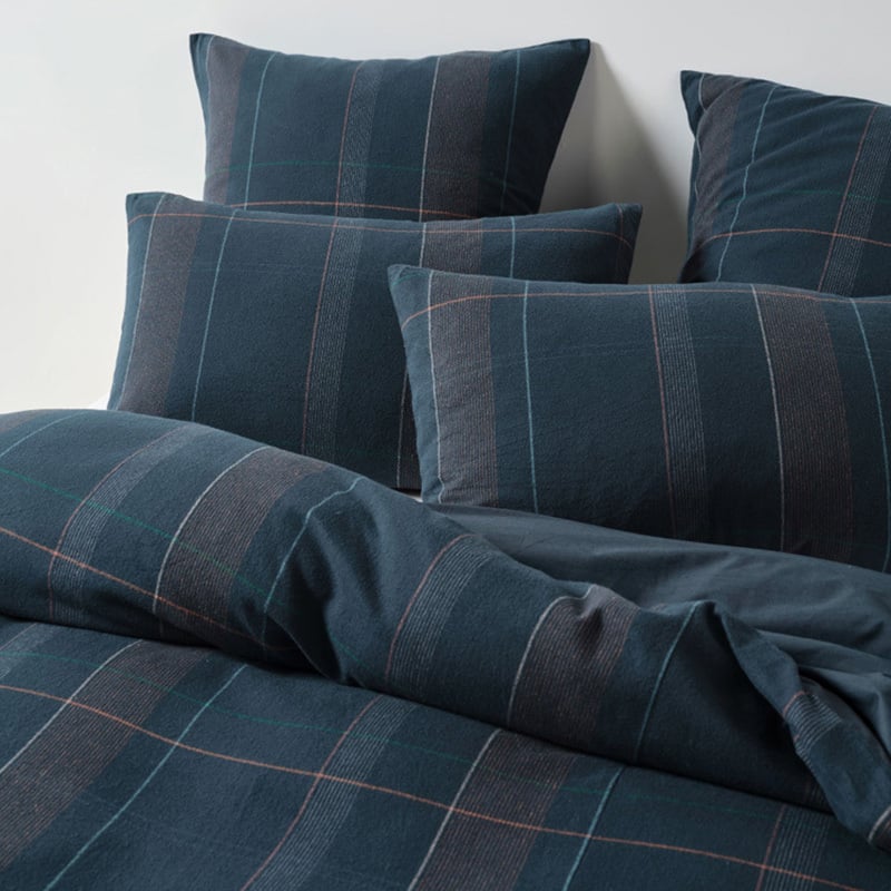 Douglas Yarn-Dyed Cotton Quilt Cover Set