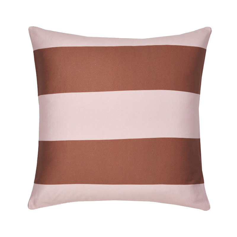Rugby Stripe Cotton Sateen European Pillowcase