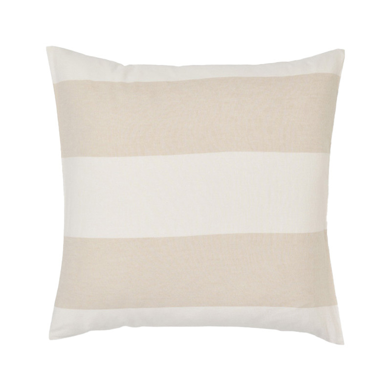 Vintage Wide Stripe Cotton Blend European Pillowcase