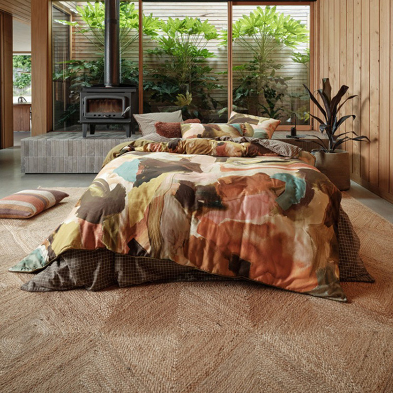 Vana Cotton Sateen Quilt Cover Set