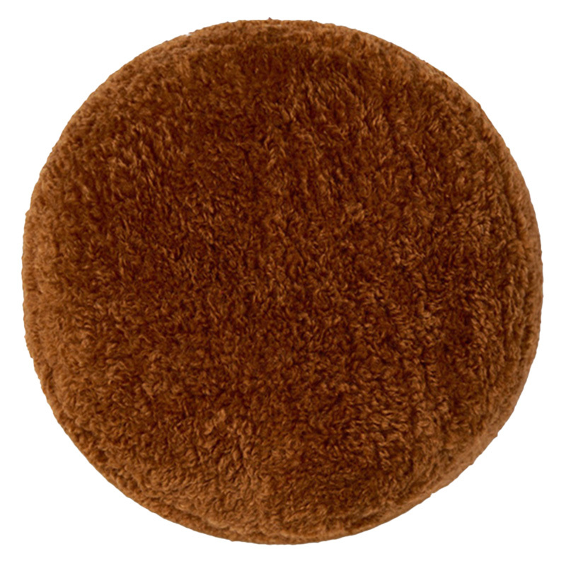 Shetland Round Sherpa Cushion