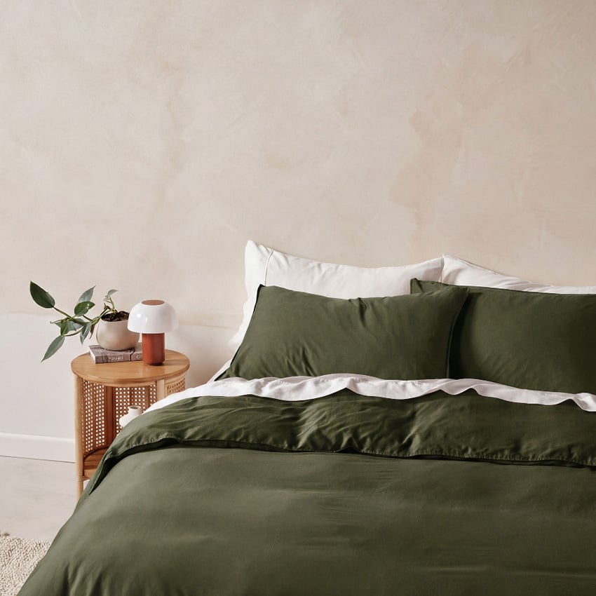 Surf Wash Cotton Sateen Quilt Cover Set