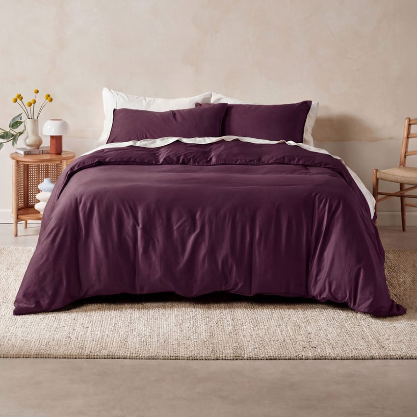 Surf Wash Cotton Sateen Quilt Cover Set