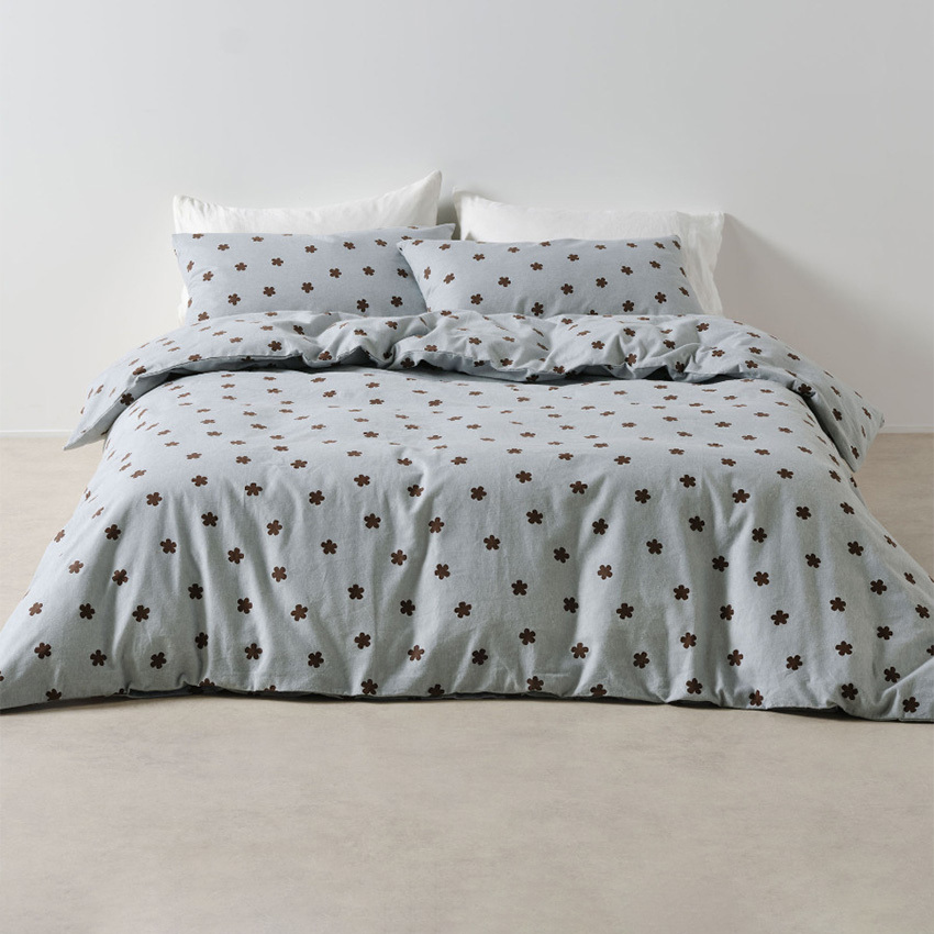 Posie Cotton Flannelette Quilt Cover Set