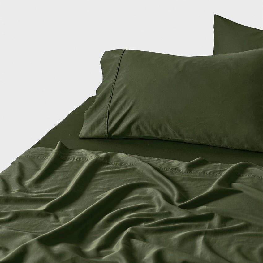 Surf Wash Cotton Sateen Sheet Set
