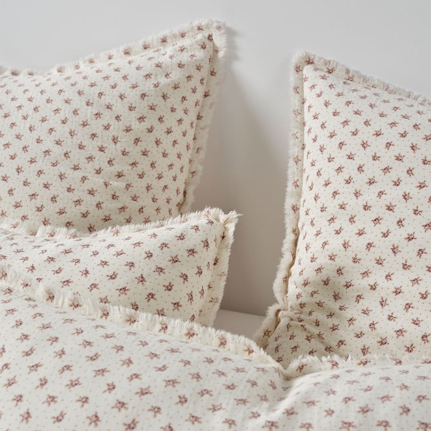 Ditsy Floral Eloise Cotton Muslin European Pillowcase
