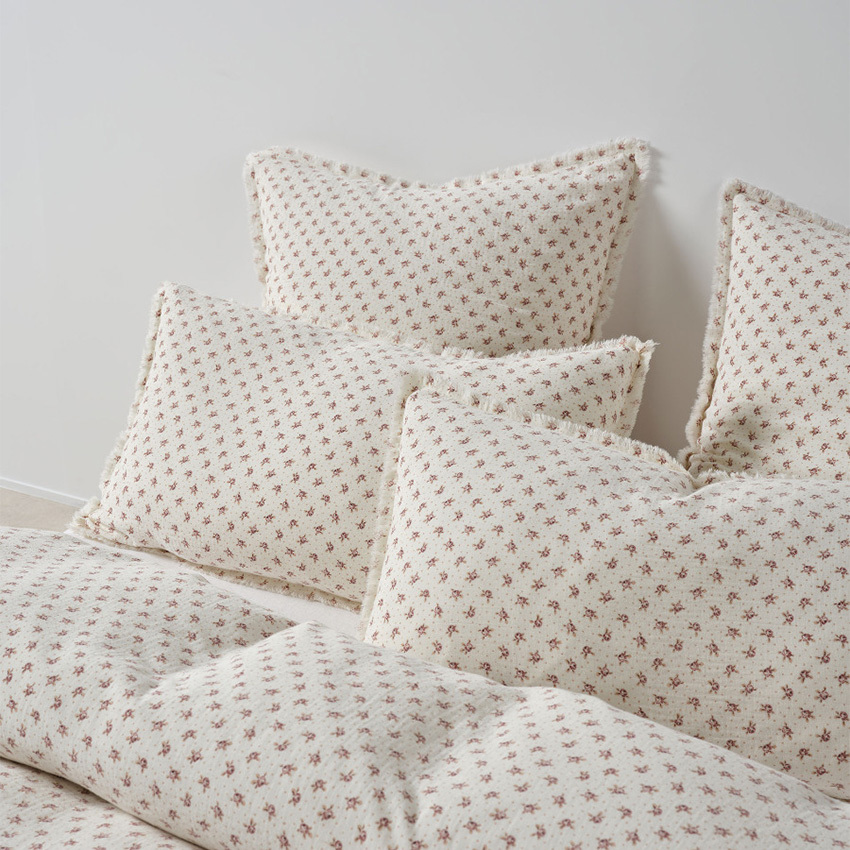 Ditsy Floral Eloise Cotton Muslin European Pillowcase