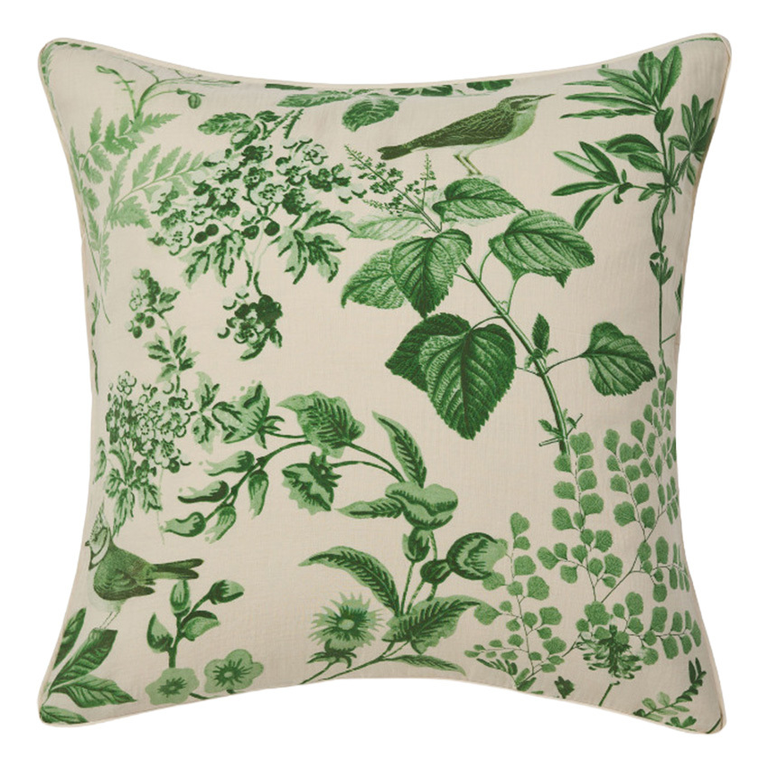 Botanical Lindy Cotton Muslin European Pillowcase