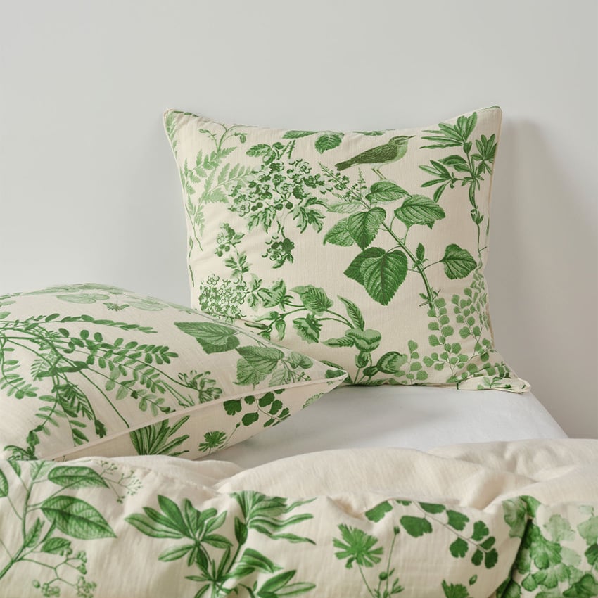 Botanical Lindy Cotton Muslin European Pillowcase