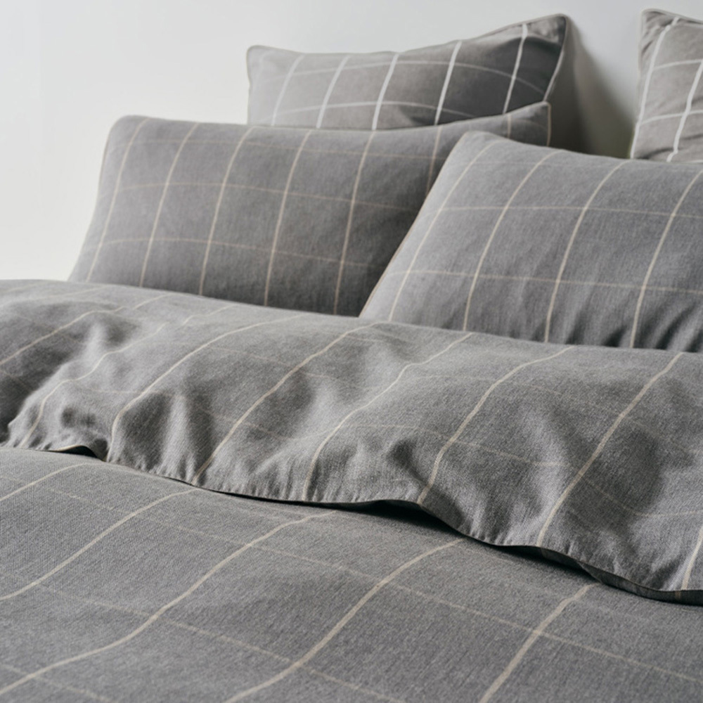 Atrium Yarn-Dyed Cotton Quilt Cover Set