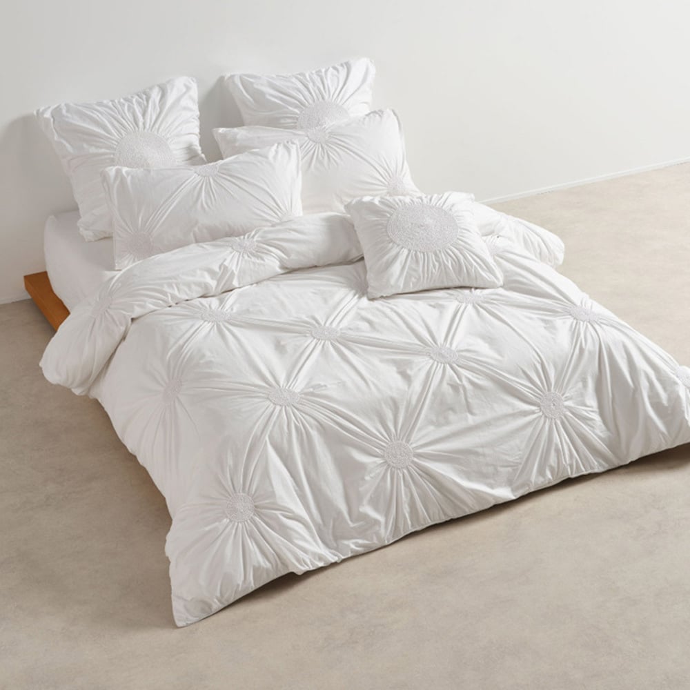 Claudia Cotton Percale Quilt Cover Set