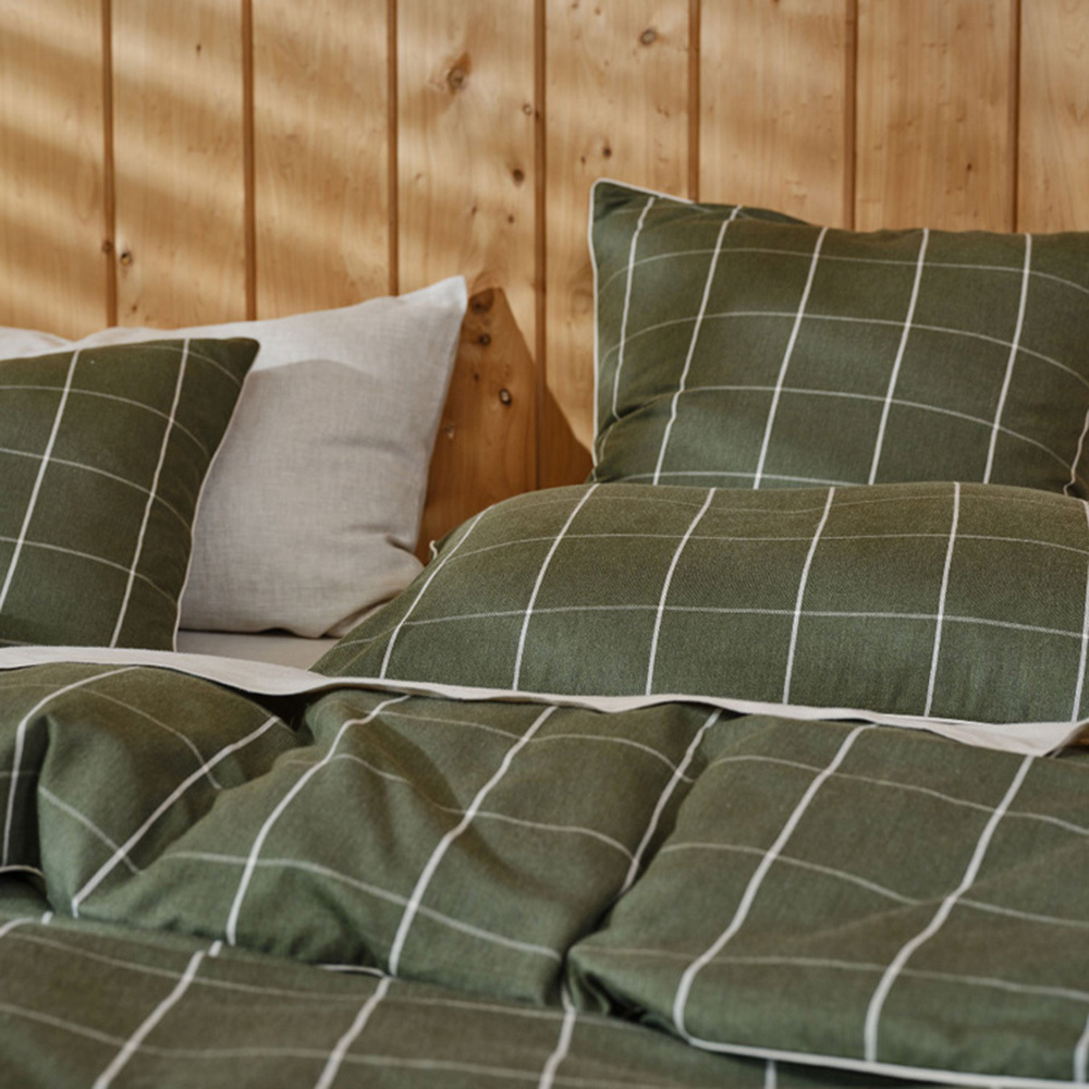 Atrium Yarn-Dyed Cotton European Pillowcase