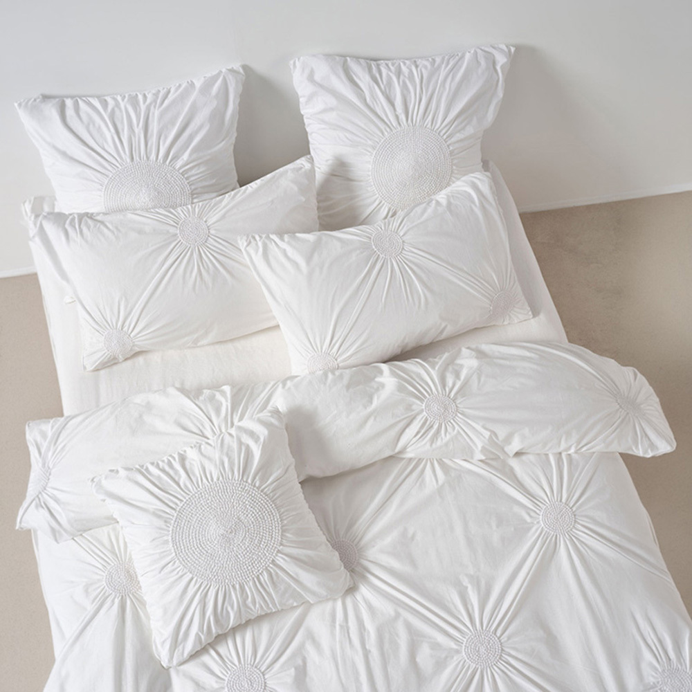 Claudia Cotton Percale Quilt Cover Set