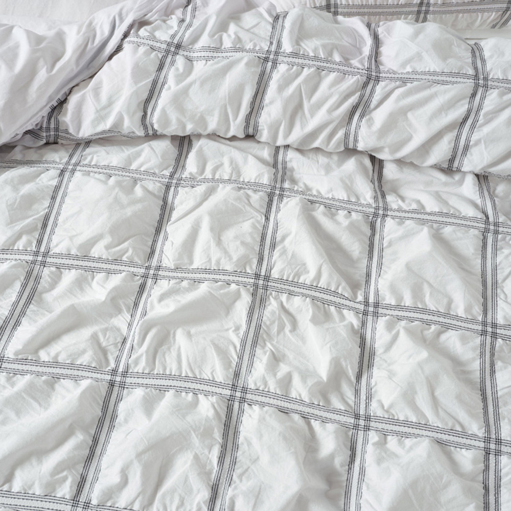 Mireya Yarn-Dyed Cotton Quilt Cover Set