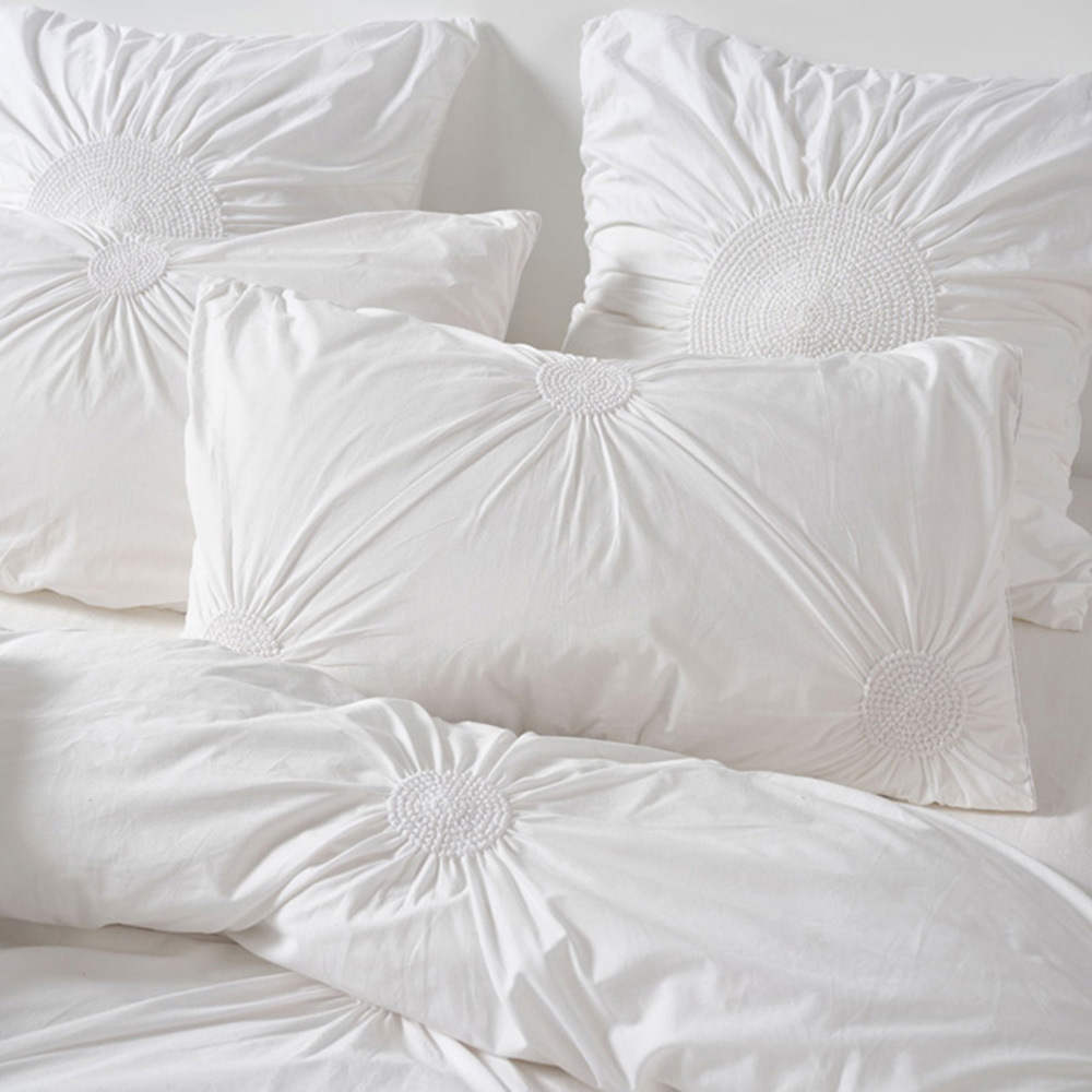 Claudia Cotton Percale Quilt Cover Set