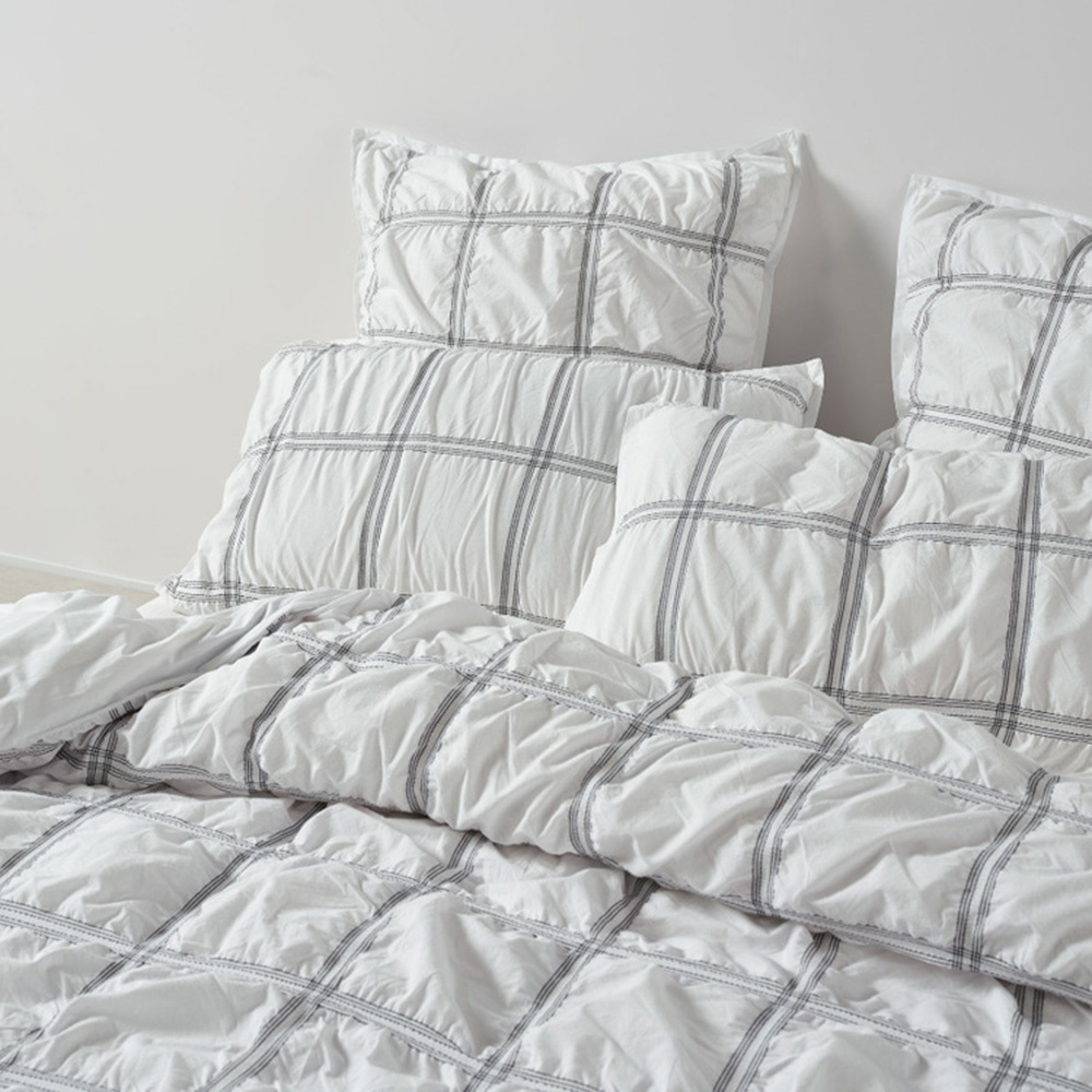 Mireya Yarn-Dyed Cotton Quilt Cover Set