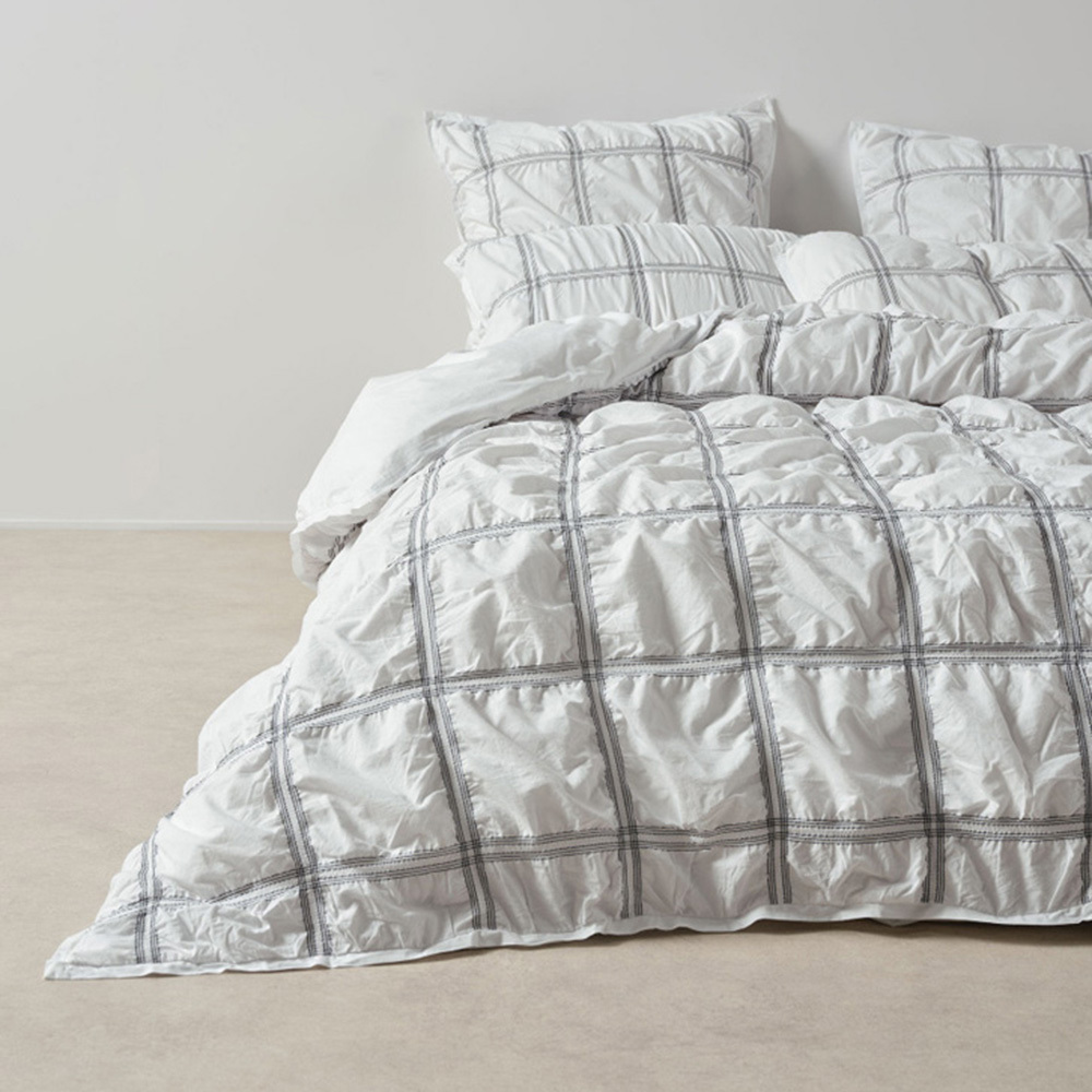 Mireya Yarn-Dyed Cotton Quilt Cover Set