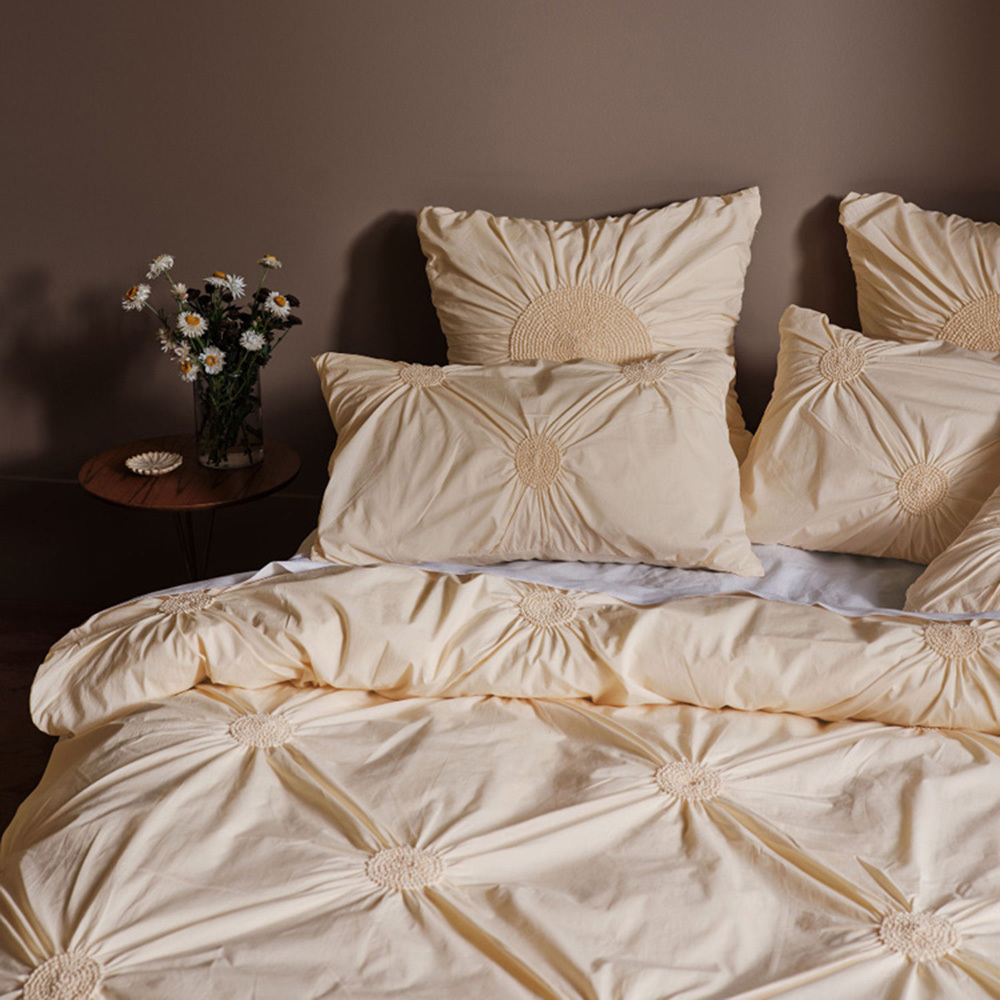 Claudia Cotton Percale Quilt Cover Set
