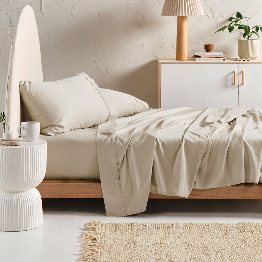 Augusta 500TC Cotton Sateen Sheet Set