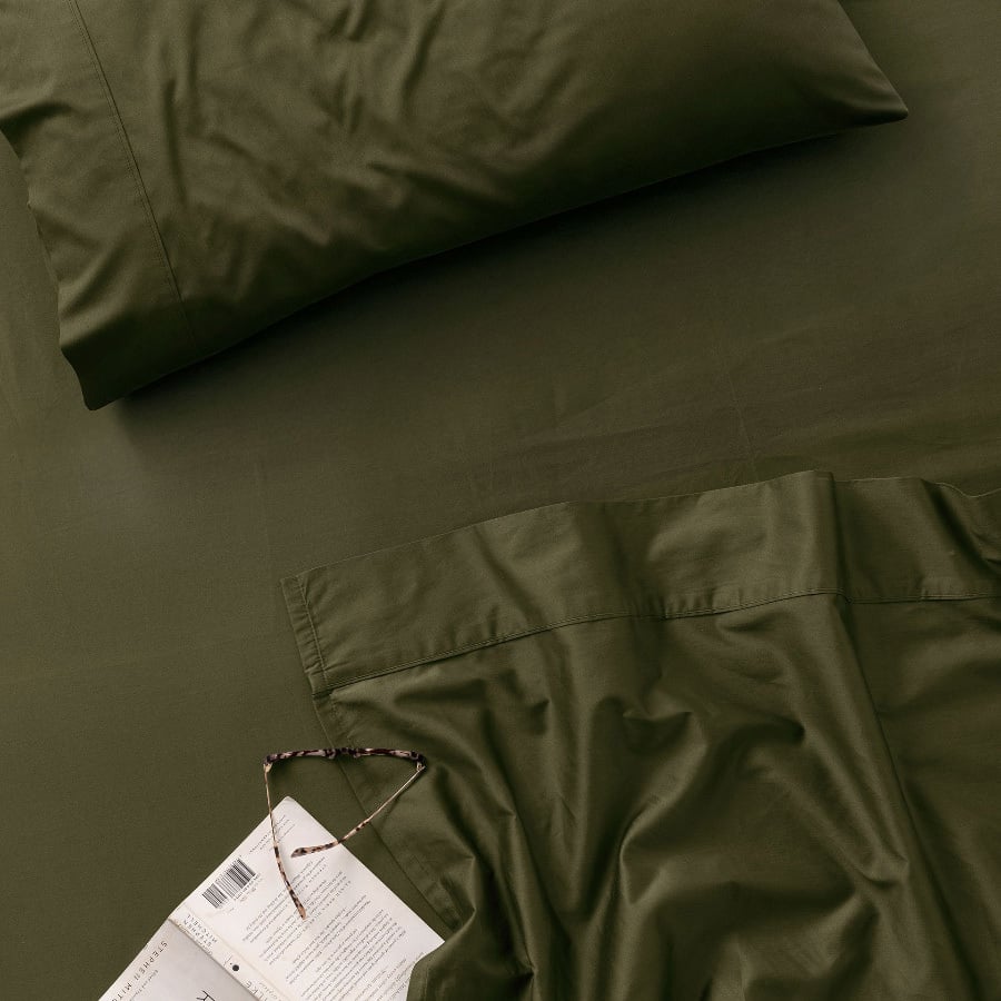 Augusta 500TC Cotton Sateen Sheet Set