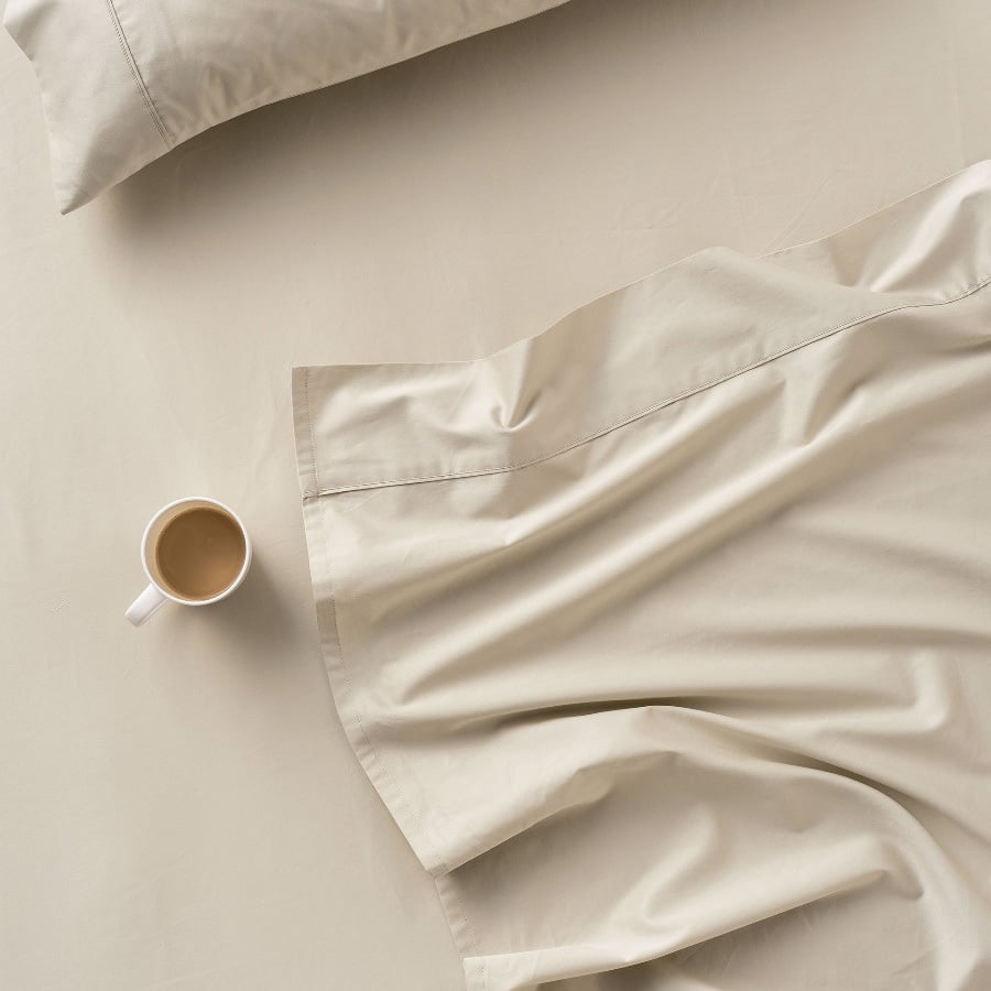 Augusta 500TC Cotton Sateen Fitted Sheet
